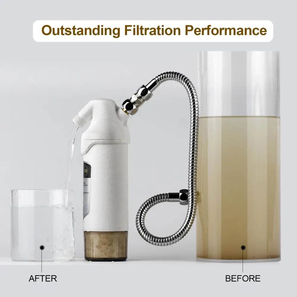 Multi stages filter , shower water filter - shower water softener