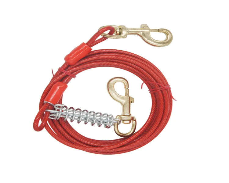 Steel Wire Rope Sling With Snap hook 5mm for Dog Tie out Cable