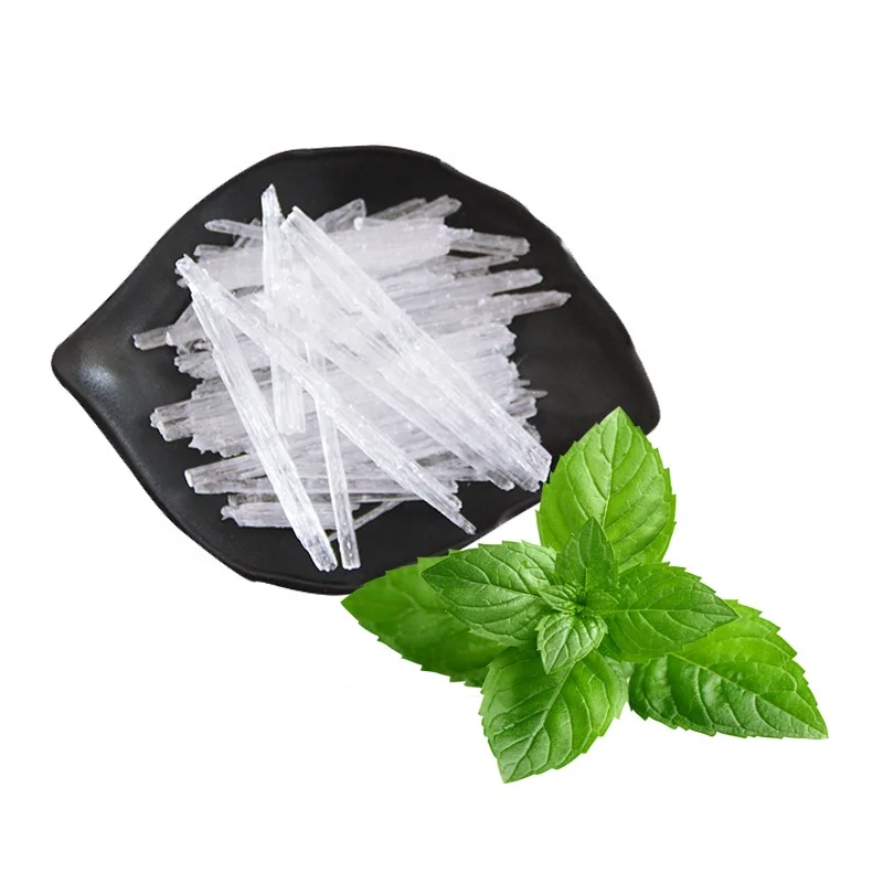 Menthol 99% Food Grade Menthol Mint Coolant Natural Crystalline Plant Extract