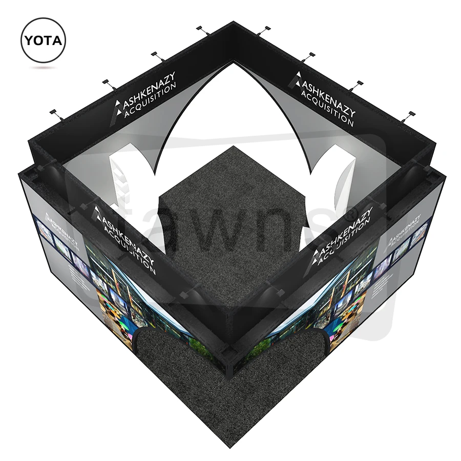 Tawns 20 Booth Trade Show Portable Displays Modular Exhibition System