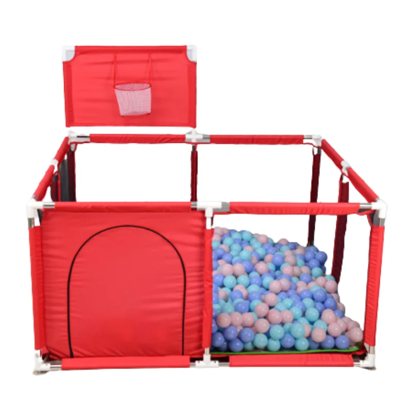 Portable Easy Folding Indoor Fabric large Toddler Safety Fence Baby Playpen With Gate For Kids