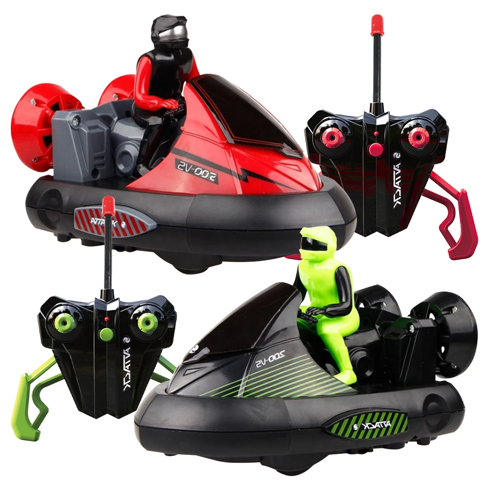 Qilong Against Bumper Cars High Speed Steering Single Rc Fancy Stunt Car Fun Outdoor Electric Driving Rc Bumper Toys For Child