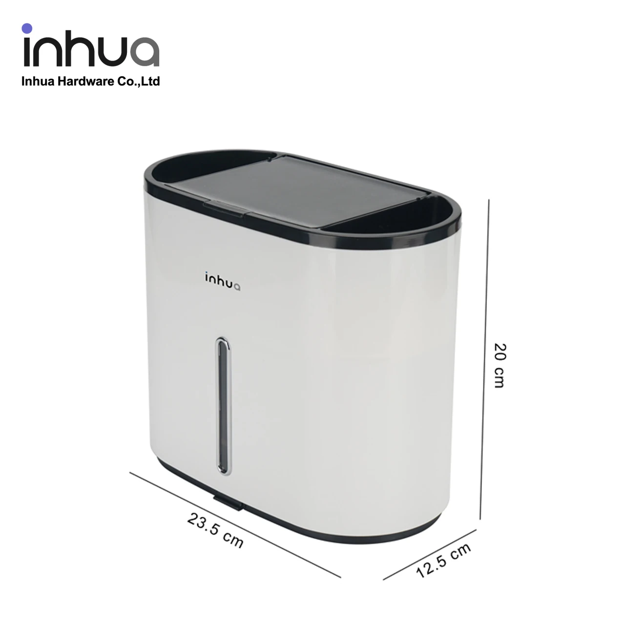 
Simple and stylish multi-purpose bathroom roll paper storage rack wall-mounted tissue box ABS material toilet paper holder 