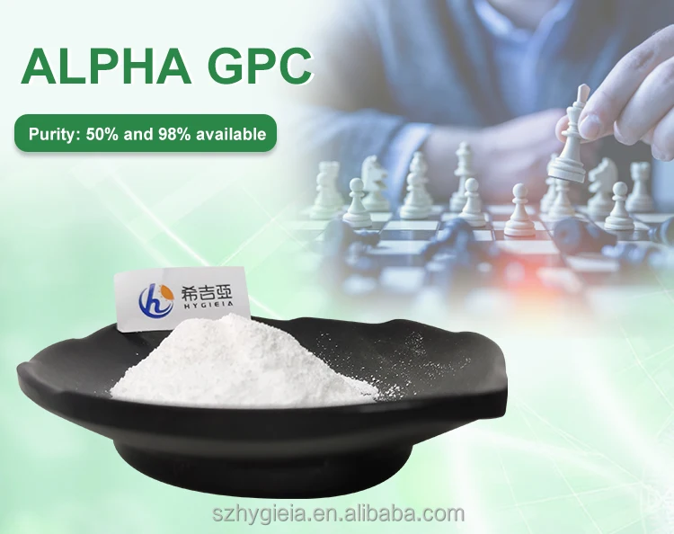 Factory Supply Alpha-GPC 98% Alpha-GPC Powder Alpha GPC with High Quality food supplements healthcare