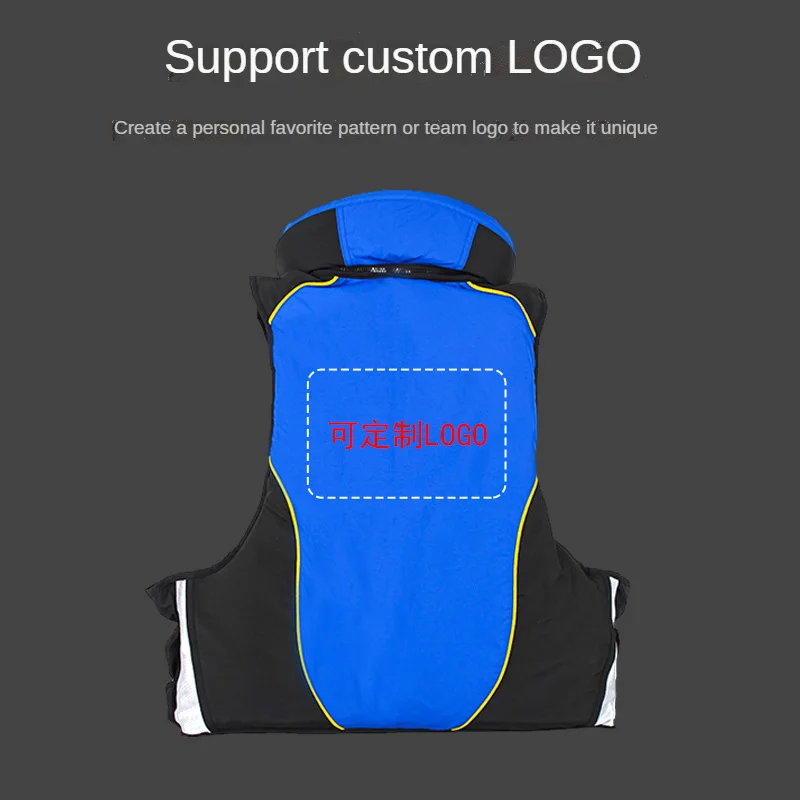 Wakeboard Vest Impact Aid Swim Lifejacket PVC Swimming Water Sport Fishing Life Jackets