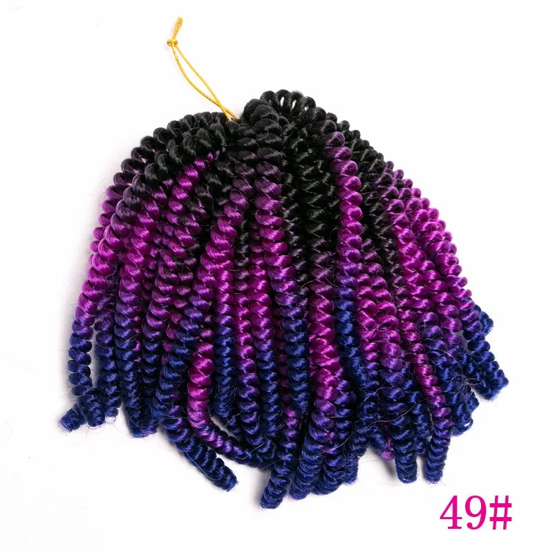 afro kinky Bouncy twist curly  hair extension Braiding Hair Wholesale  30pcs in a bag
