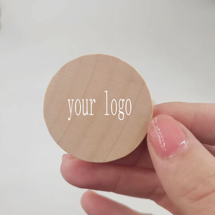 Custom Printed Wooden Nickels Round Drink Tokens