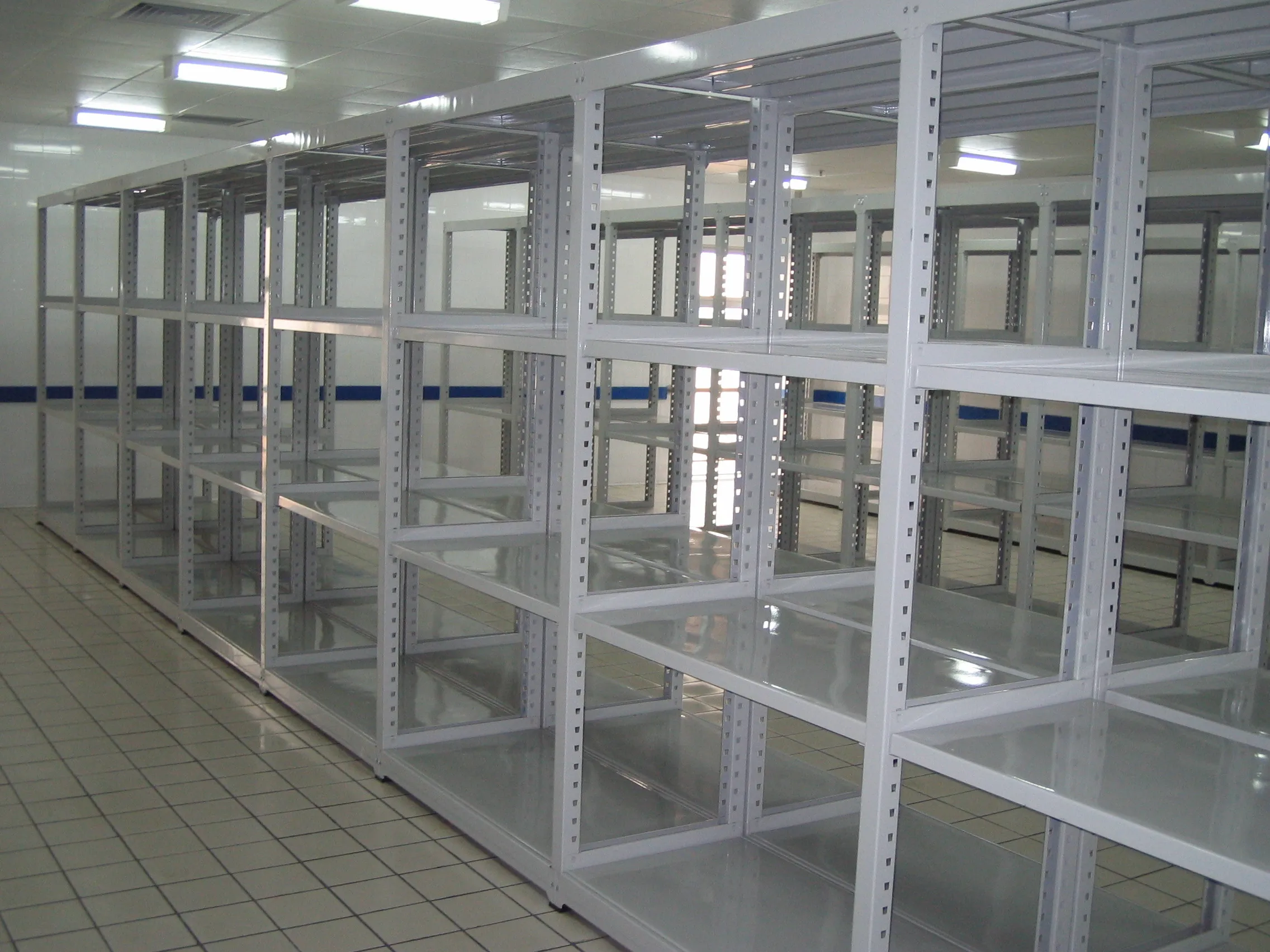 Peterack Medium Light Duty Warehouse Bolted Steel Shelving Rack Metal Storage Shelf For Warehouse Equipment