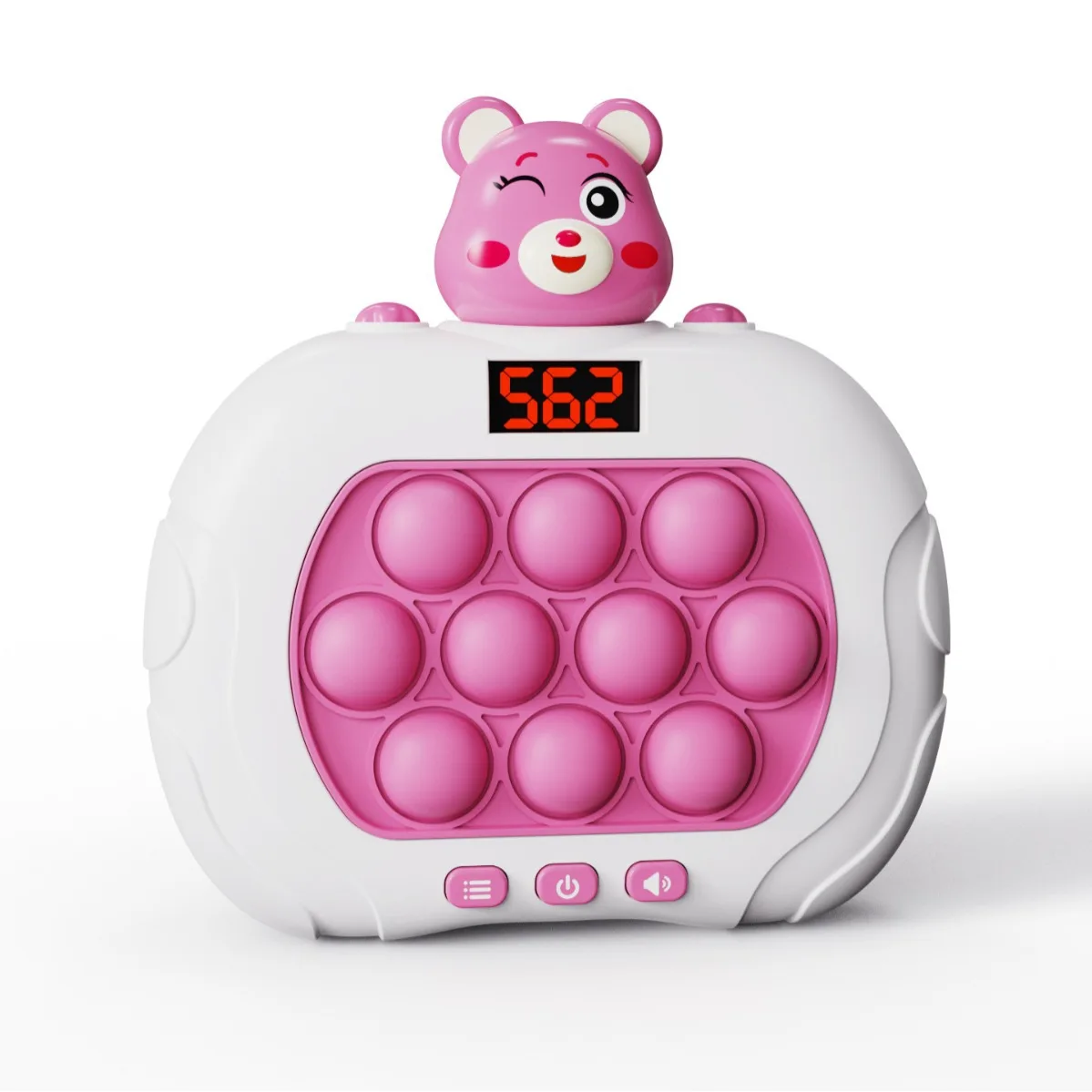 russian voice new quick light up console game push game machine