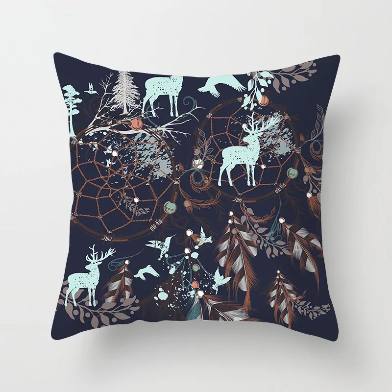 Amazon top sale real china wholesale silk pillow cover my pillow case price dog print cusion throw pillow cover cheap price