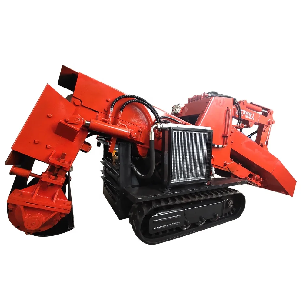 Multi-Functional Tunnel Wheel Mucking Loader Mine Engineering Mining Mucking Rock Loader Grilled Slag Machine