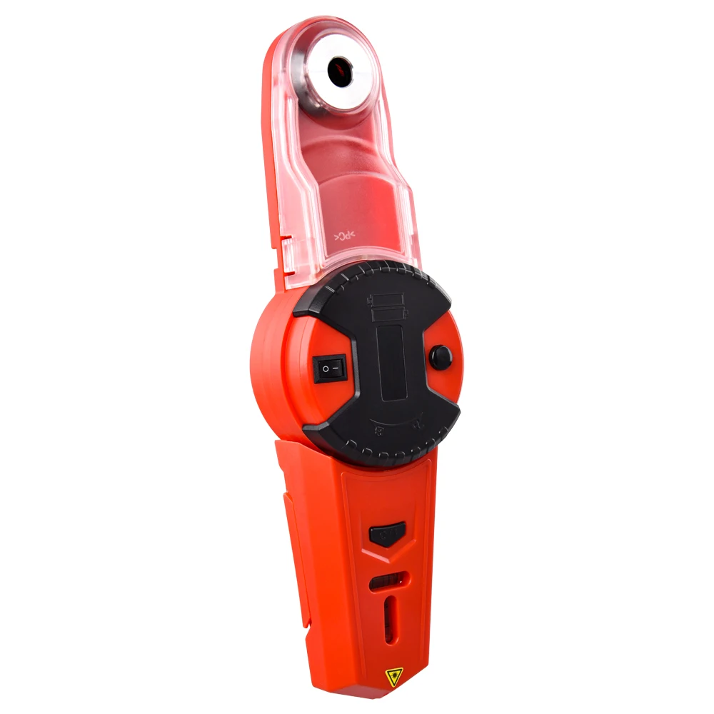 Automatic dust collector for wall drilling with Laser wiring