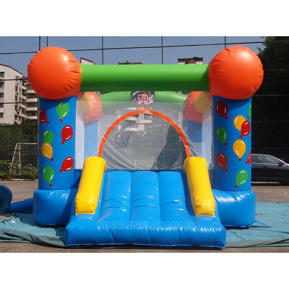 4x3m Indoor kids small inflatable bouncer made of best pvc tarpaulin for family fun from China Inflatable Factory