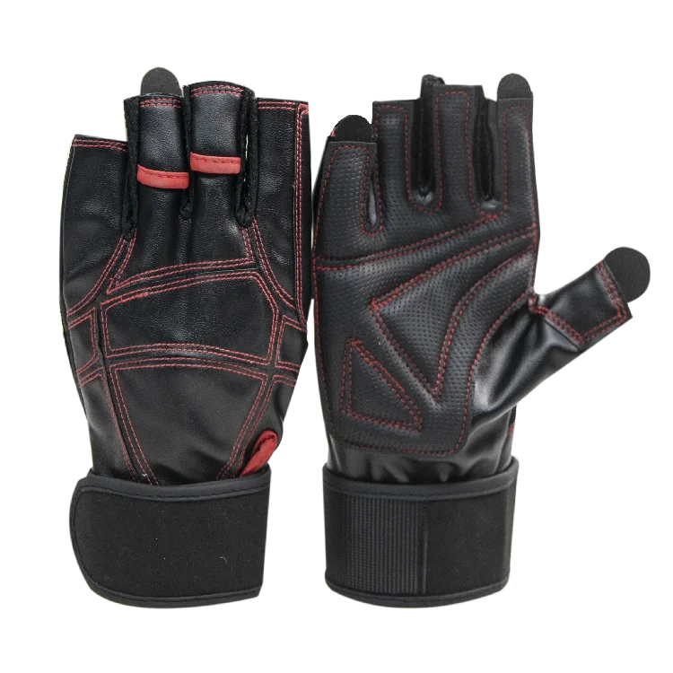  Wholesale Sport Breathable Workout Weightlifting Body Building Gym Gloves for Fitness