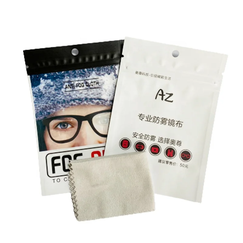 Cellulose dry anti-fog cloth viewok anti fog cloth for glasses anti fog wipes for car