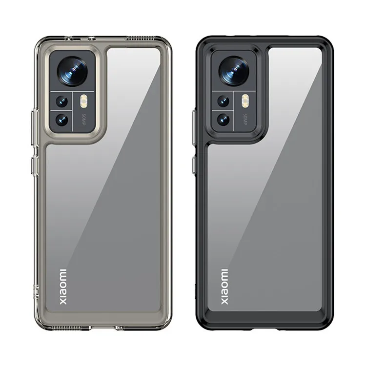 Hot Selling For Xiaomi 12T Pro Hard Acrylic case Electroplated Button Anti-scratch Phone Cover For Xiaomi 13 Redmi K50 Ultra A1