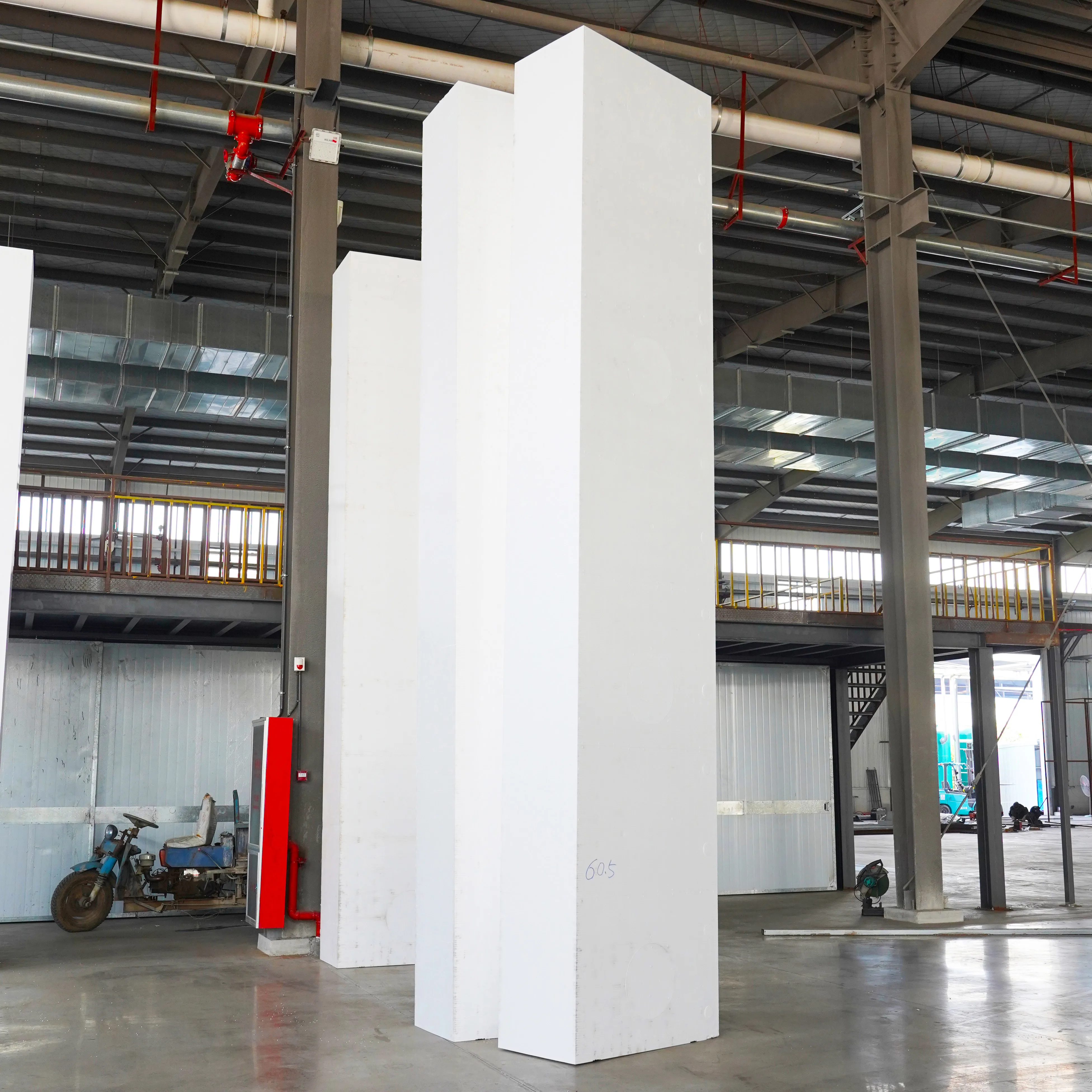 High Strength EPS foam insulation Styrofoam Raw Material Particle Graphite Expandable Polystyrene