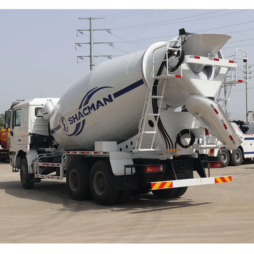 SHACMAN cement mixer truck 8cbm 10 12 cubic meters used shackman concrete mixer truck F3000