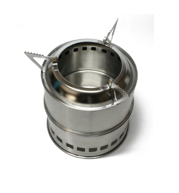 Outdoor detachable fire pit stainless steel portable fire pit picnic barbecue travel winter Gift cooking utensils