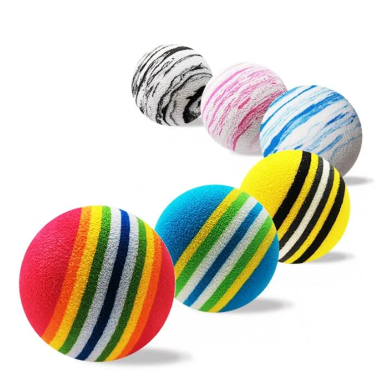 Kids play activity soft foam balls  foam sponge Indoor Outdoor Kids Children Fun Assorted Colours bouncy ball foam sponge balls