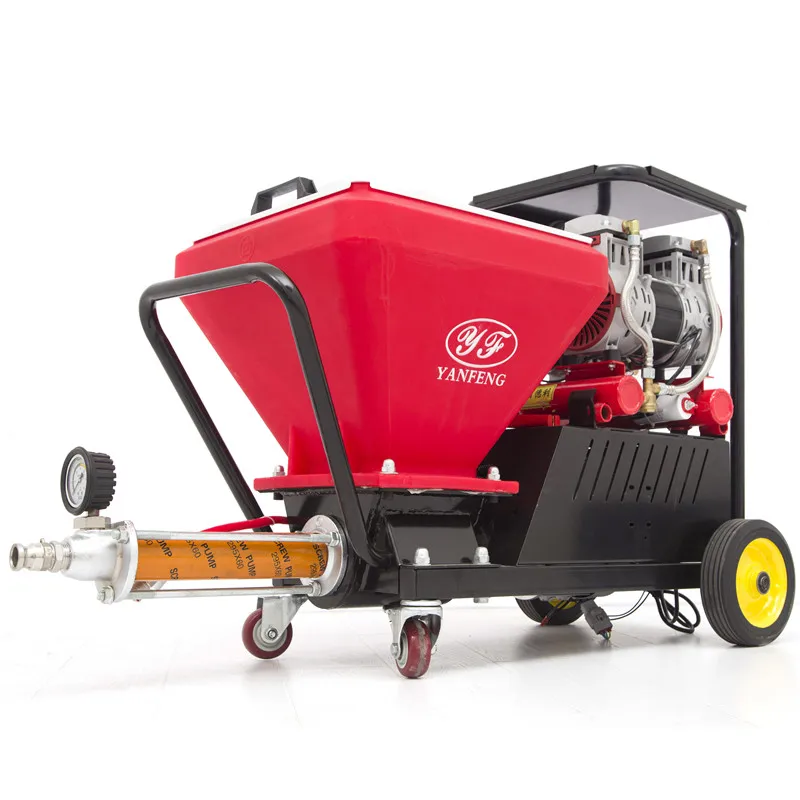 Wall Cement Mortar Spray Plaster Machine Cement Mortar  Spraying Machine