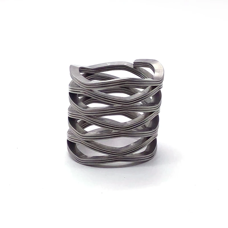 Mechanical parts Strong and durable multi-layer wave springs can be processed and customized