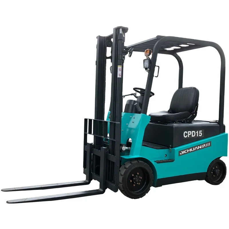 New Style fork lift transport equipment lithium battery powered pallet lifters electric forklift 3 ton