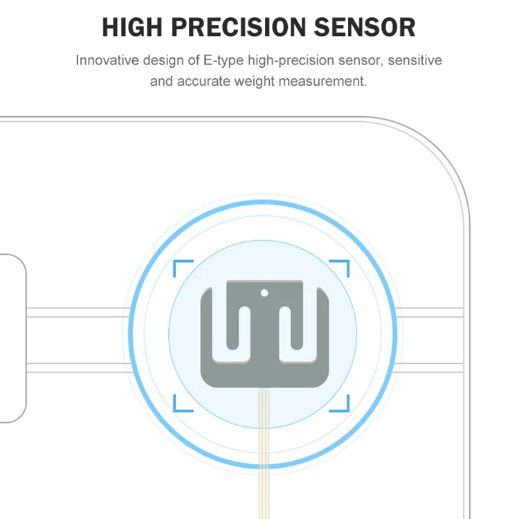 Canny High quality USB Rechargeable Wireless Digital Weight Scale Bathroom Health Smart Body Fat Scale