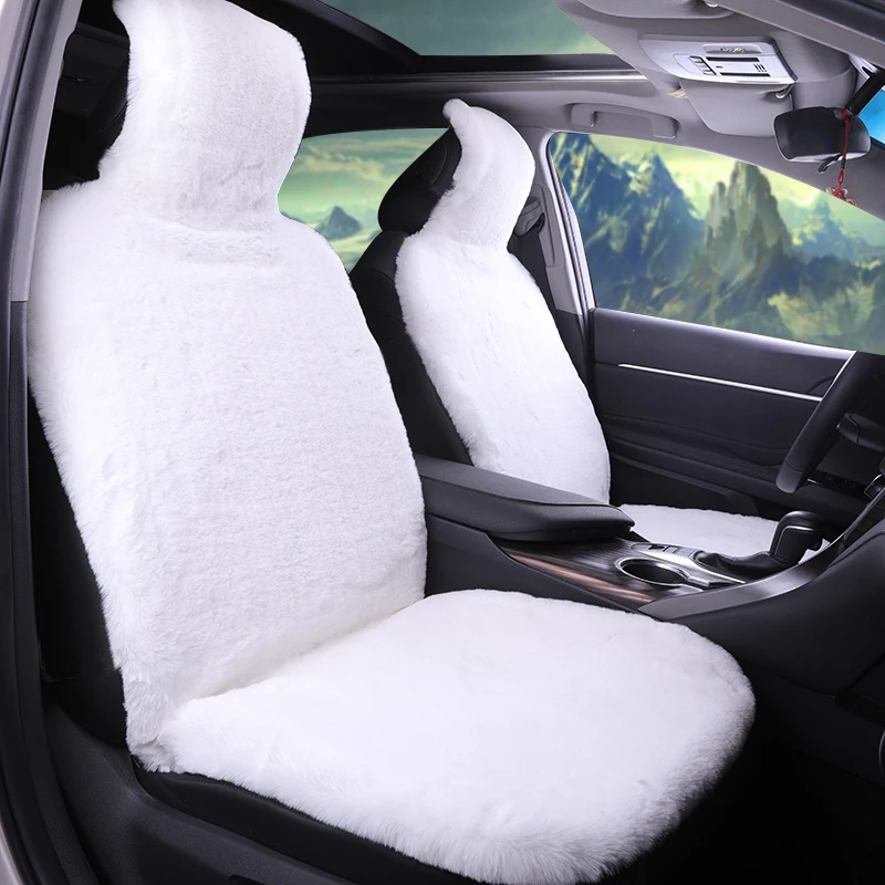 
Full Set High Quality Super Soft Plush Winter Warm Universal Car Cushion Seat Cover 