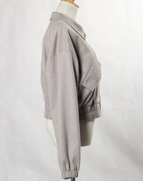 Шерстяная короткая куртка, женская одежда на заказ, в наличии, куртка