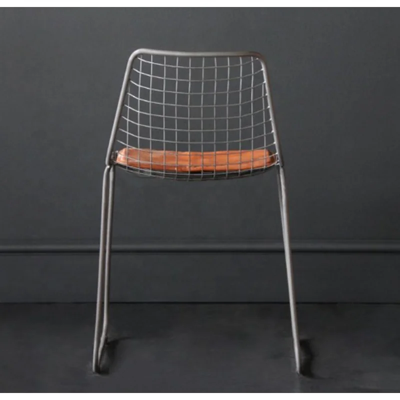 wholesale luxury  industrial wire dining chair restaurant chairs  outdoor dining chair