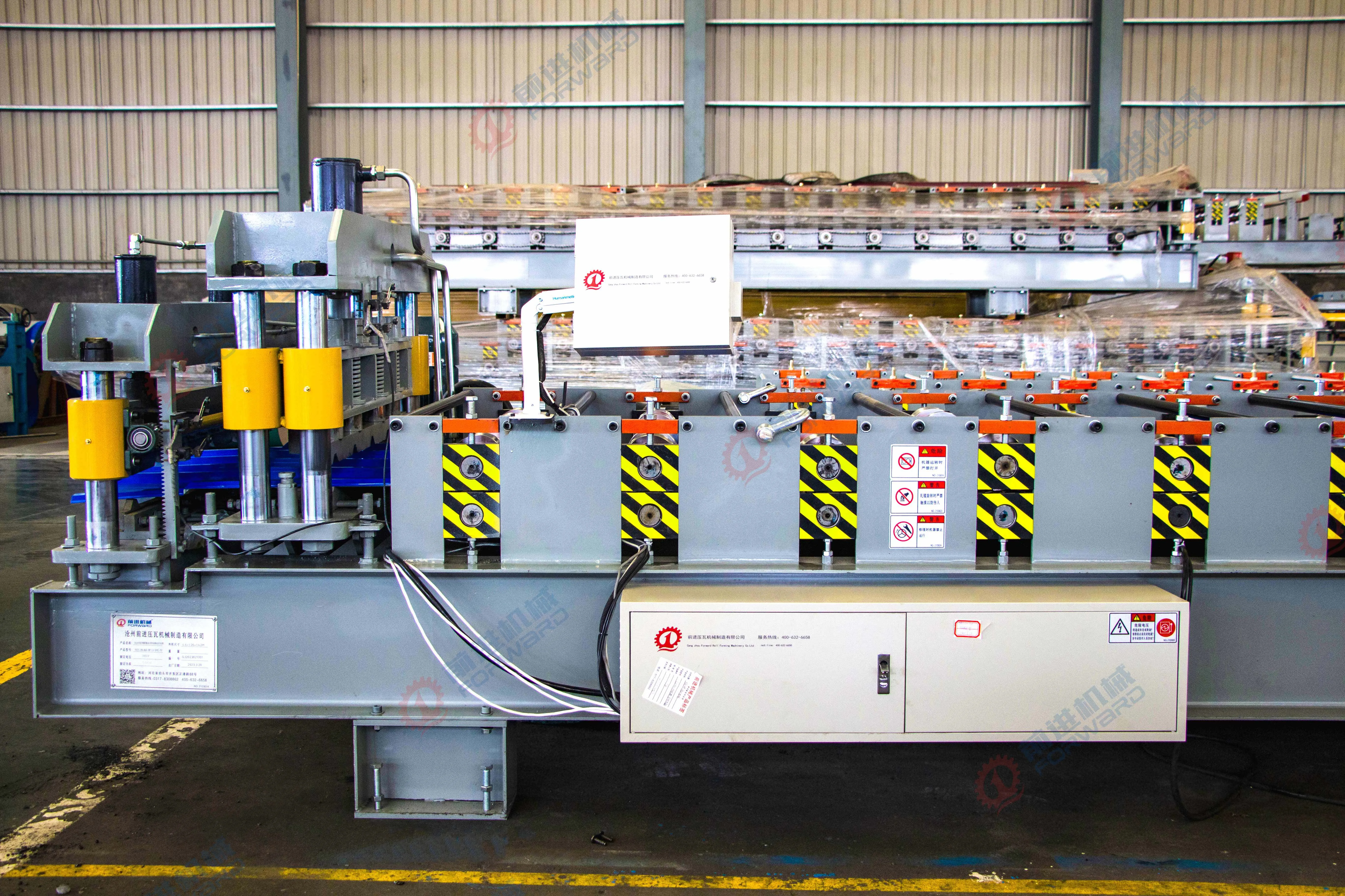 Galvanized Roofing Sheets Manufacturing Machine Glazed Tile Roofing Sheet Roll Forming Machine