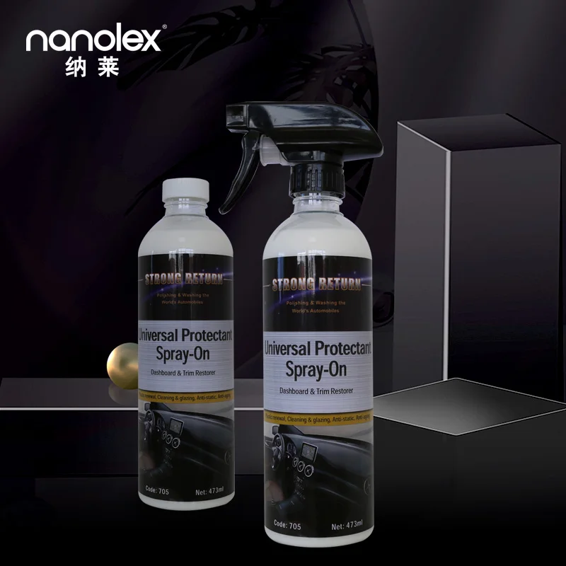 Nanolex 705 Dashboard Leather Cleaner Plastic Panel Dressing Restore Car Wash In Gallon Multi-Functional Car Cleaner