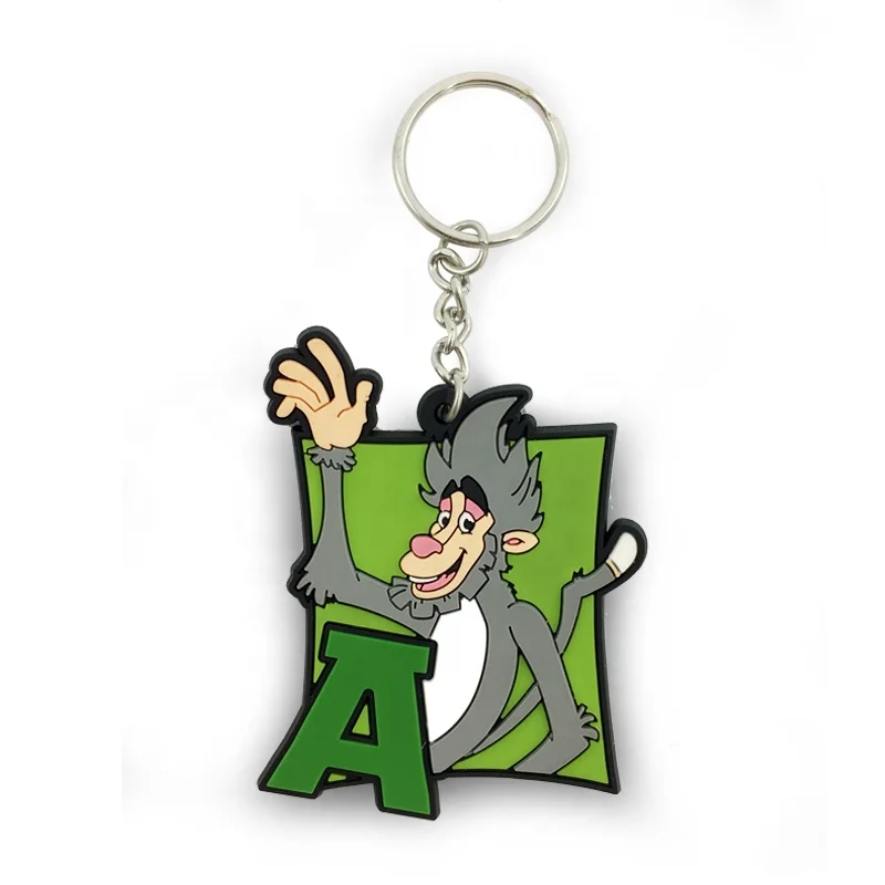  Изготовитель custom shaped Мягкий ПВХ резиновый брелок для подарка