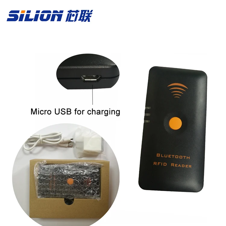 Silion Support Iso 18000-6C Long Distance Bt  School Timing Attendance Systems Uhf Rfid Reader
