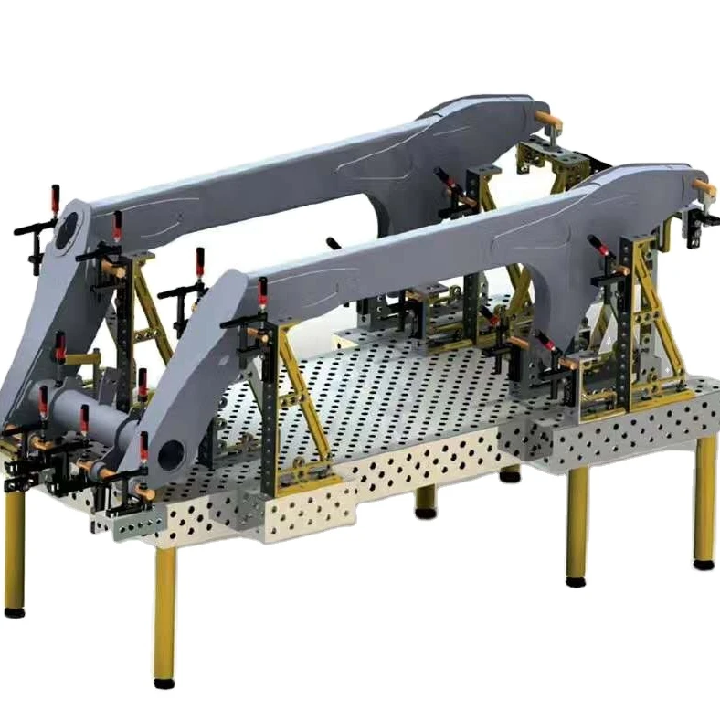 Регулируемая угловая пластина для сварочного стола