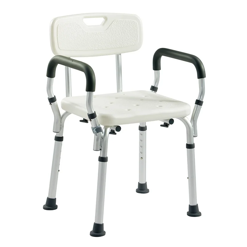 Elderly shower chair bath seat with aluminum chair bath shower