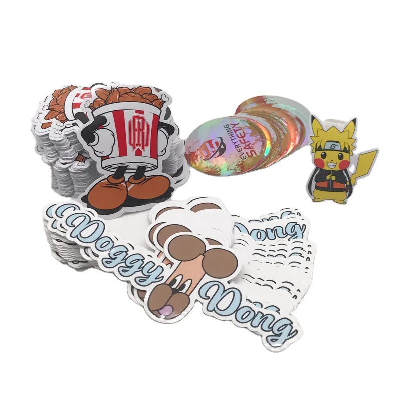 
Factory wholesale lovely waterproof irregular cartoon stickers 