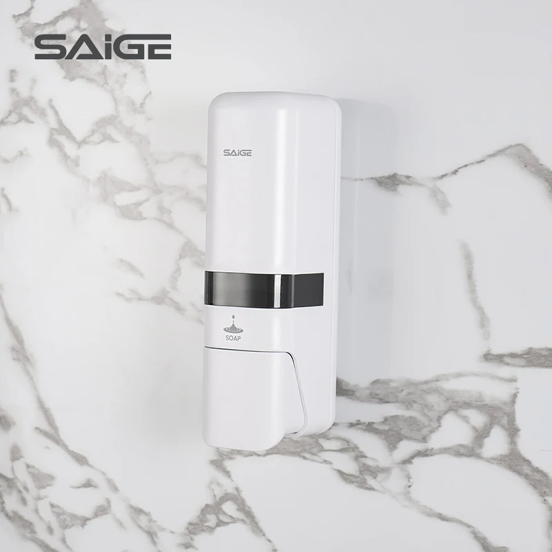 Guangzhou Saige оптовая продажа пластиковый настенный дозатор жидкого мыла для