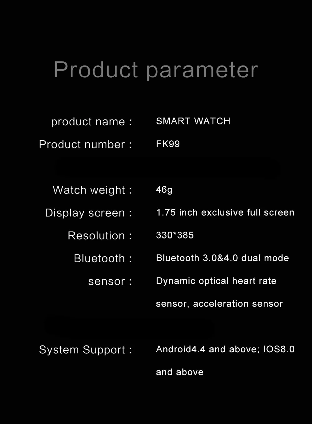 Оригинальные Смарт-часы IWO FK88 и FK99 44 мм 1 78 дюйма Bluetooth пульсометр подходит для смартфонов