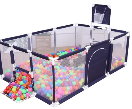 Hot Sale Factory Baby Playpen Portable Plastic Fence For Securitis Ball Pool for Kindergarten Children