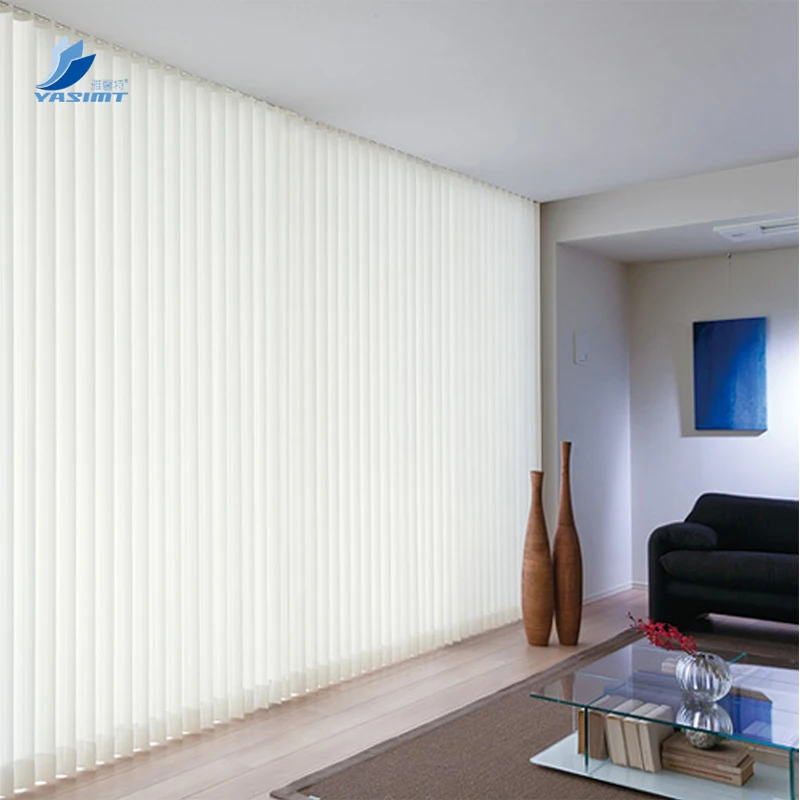 High Quality Blackout Curtains Electric Vertical Blinds Vertical Retractable Blinds