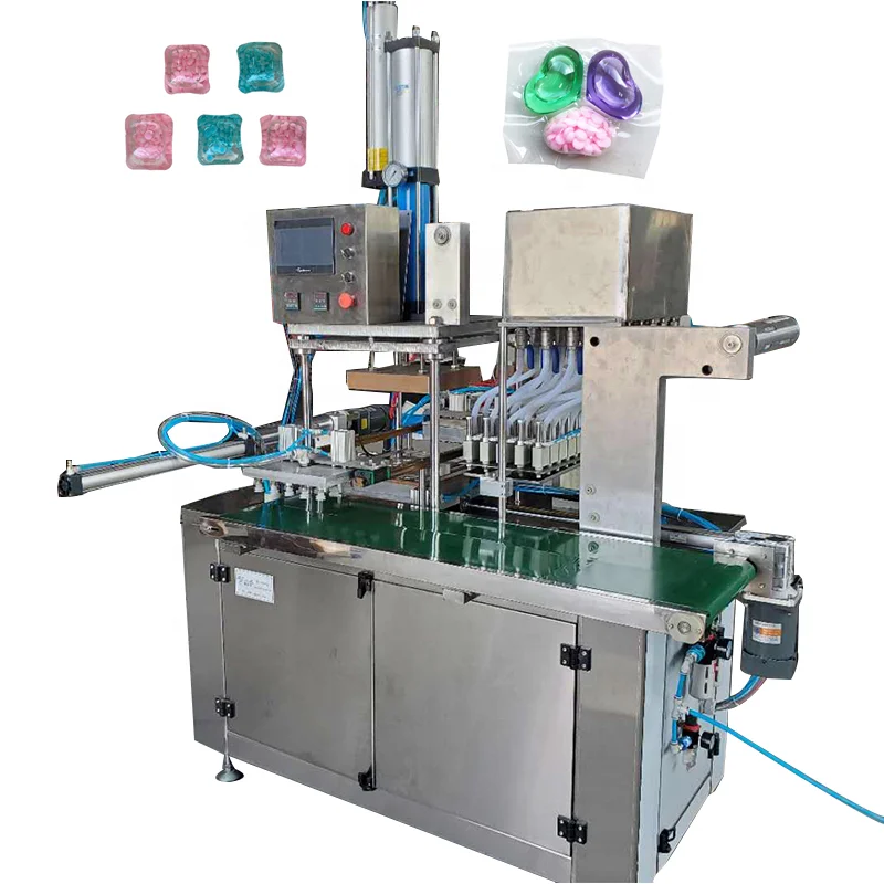 Full Auto Low Cost Laundry Powder and Liquid Detergent Pod Capsule Soluble Film Making Machine