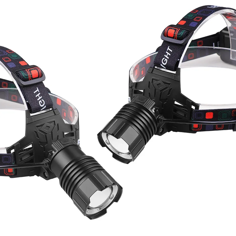 New Style High Power Rechargeable Headlamp Waterproof Hunting Led Headlamp Flashlight