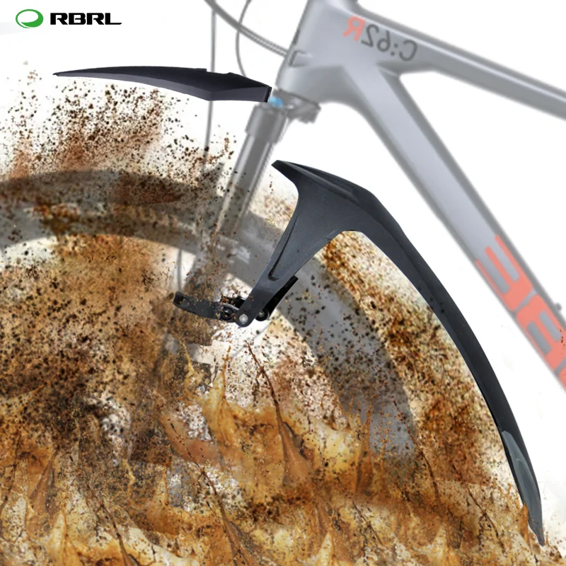 RBRL Wide and Long Upgrade Electric Bike Mudguard 27.5 29 inch MTB Bike Mudguard