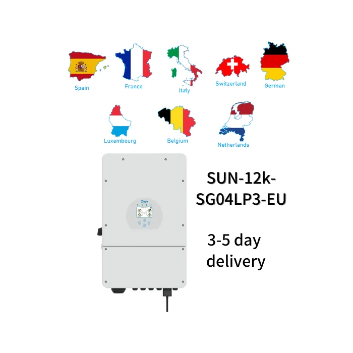 Deye European warehouse 8-12kw inverter solare 3 phase hybrid solar inverter with mppt charge controller