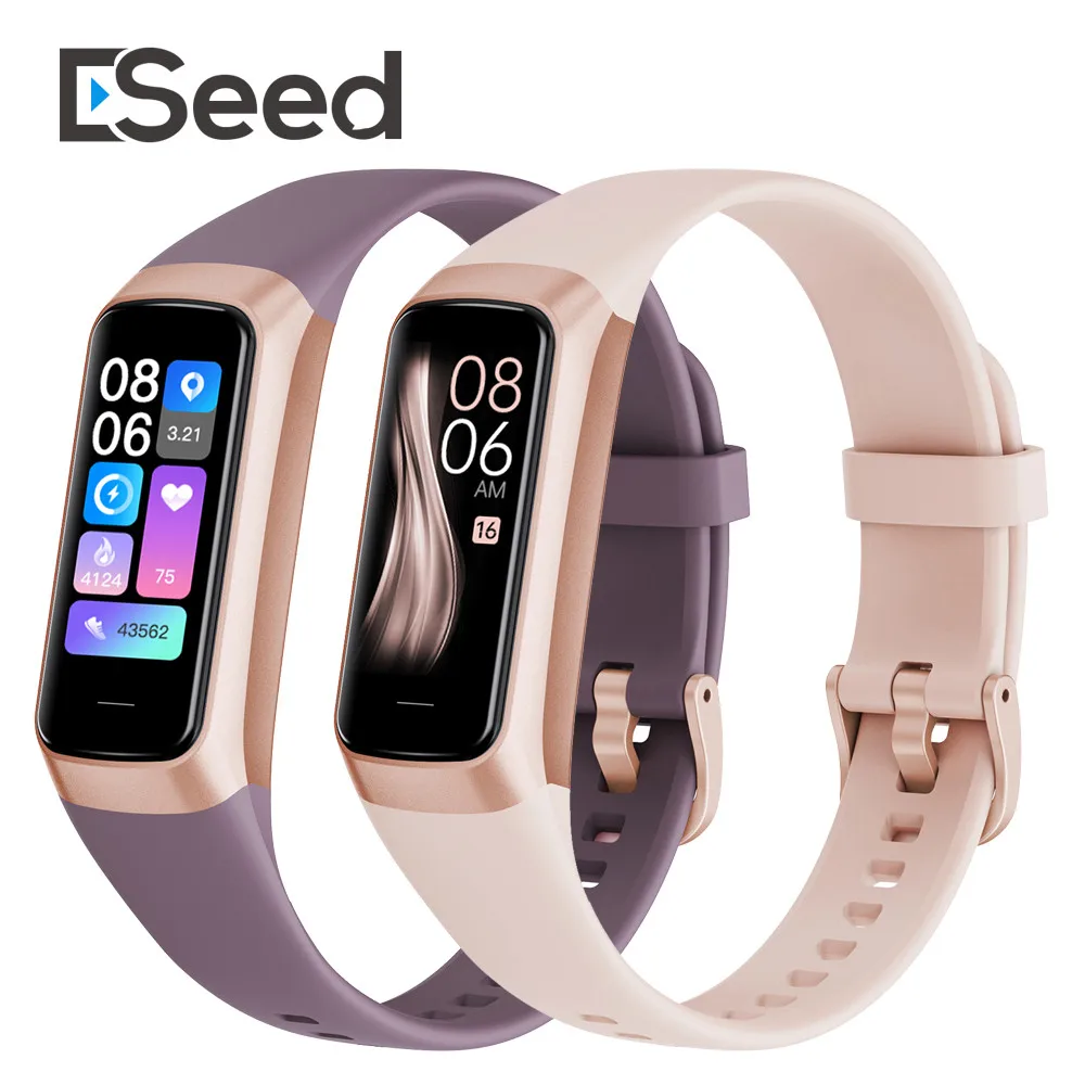 Eseed OEM C60 Fitness Band Smart Watch Body Temperature Multi Sport Modes Smart Bracelet Wearable Devices For Men Women