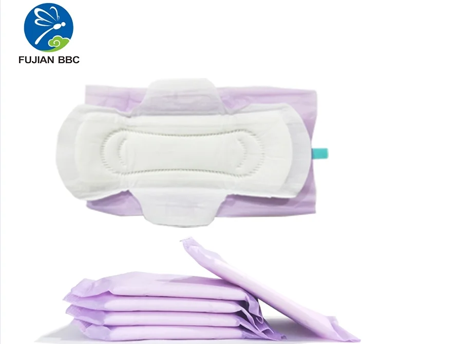 FUJIAN BBC INCWholesale Disposable Ultra Thin Lady  Sanitary Napkin Sanitary Pad with Anion Core