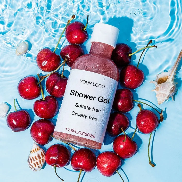 Factory Fruit Fragrance Smoothing Relief Hotel Luxury Organic Natural Shower Gel Perfume Body Wash