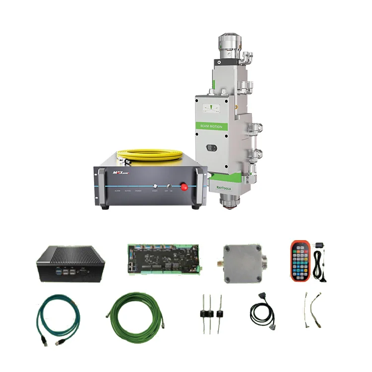 1500W Max Laser Source raytools Cutting Head and Software Accessories Combination